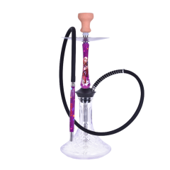 Кальян Yahya Union Harley (рожевий, повний комплект)