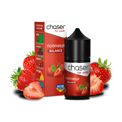 Рідина Chaser Strawberry Ultra (Полуниця, 50 мг, 30 мл)