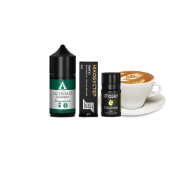 Набір для самозамішування Alchemist Salt Frappuccino (Фрапуччино, 50 мг, 30 мл) Набір для самозамішування Alchemist Salt Frappuccino (Фрапуччино, 50 мг, 30 мл)