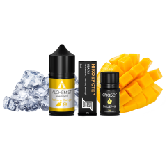 Набір для самозамішування Alchemist Salt Iceberg Mango (Манго Лід, 50 мг, 30 мл) Набір для самозамішування Alchemist Salt Iceberg Mango (Манго Лід, 50 мг, 30 мл)