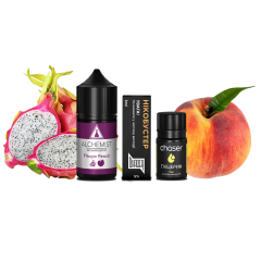 Набір для самозамішування Alchemist Salt Pitaya Peach (Пітайя Персик, 50 мг, 30 мл) Набір для самозамішування Alchemist Salt Pitaya Peach (Пітайя Персик, 50 мг, 30 мл)