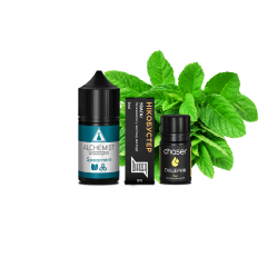 Набір для самозамішування Alchemist Salt Spearmint (М'ята, 50 мг, 30 мл) Набір для самозамішування Alchemist Salt Spearmint (М'ята, 50 мг, 30 мл)