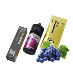 Набір для самозамішування Chaser Grape Ultra (Виноград, 50 мг, 30 мл) Набір для самозамішування Chaser Grape Ultra (Виноград, 50 мг, 30 мл)