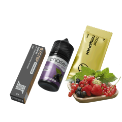 Набір для самозамішування Chaser Berries Ultra (Ягоди, 50 мг, 30 мл) Набір для самозамішування Chaser Berries Ultra (Ягоди, 50 мг, 30 мл)