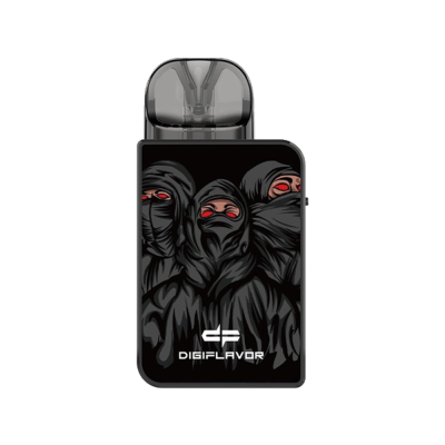 GeekVape Digiflavor Digi-U 1000 Ninja dark (Чёрный, с картриджем) Многоразовый POD