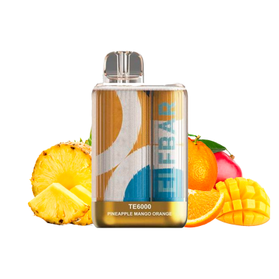 Elf Bar TE6000 color Pineapple Mango Orange (Ананас Манго Апельсин) Одноразовый POD