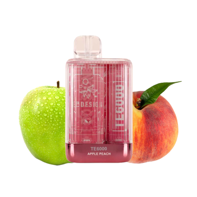Elf Bar TE6000 Apple Peach (Яблуко Персик) Одноразовий POD Elf Bar TE6000 Apple Peach (Яблуко Персик) Одноразовий POD