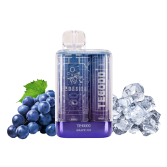 Elf Bar TE6000 Grape Ice (Виноград Лід) Одноразовий POD