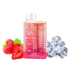 Elf Bar TE6000 Strawberry Ice (Полуниця Лід) Одноразовий POD