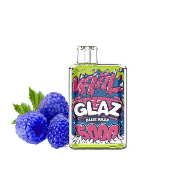 VAAL Glaz 5000 Blue Razz (Блю Разз) Одноразовый POD
