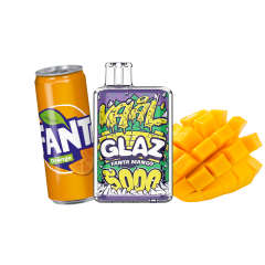 VAAL Glaz 5000 Fanta Mango (Фанта Манго) Одноразовий POD VAAL Glaz 5000 Fanta Mango (Фанта Манго) Одноразовий POD