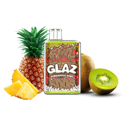 VAAL Glaz 5000 Pineapple Kiwi (Ананас Ківі) Одноразовий POD VAAL Glaz 5000 Pineapple Kiwi (Ананас Ківі) Одноразовий POD