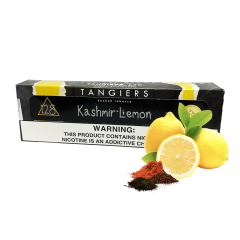 Тютюн Tangiers Noir №128 Kashmir Lemon (Кашмір Лимон, 250 г) Чорна упаковка