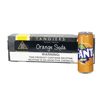 Тютюн Tangiers Noir №10 Orange Soda (Оранж сода, 250 г) Чорна упаковка