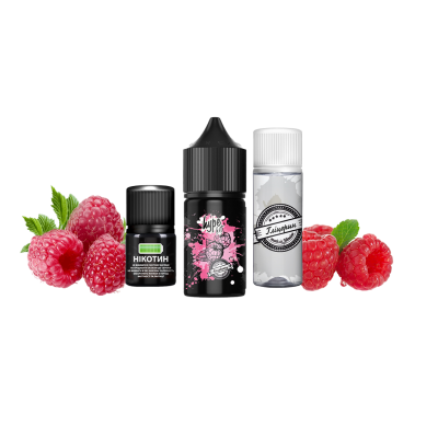 Набір для самозамішування Hype Kit Raspberry (Малина, 50 мг, 30 мл)