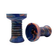 Глиняная чаша Lavart Caldera Alcedo (оранжевый с синим)