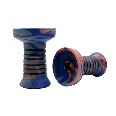 Глиняная чаша Lavart Caldera Alcedo (оранжевый с синим)