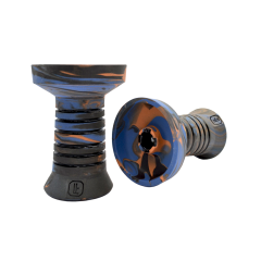 Глиняная чаша Lavart Caldera Oranight (оранжевый с синим)