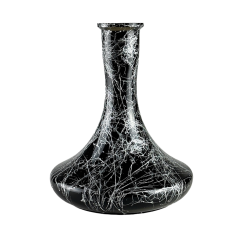 Колба для кальяну Craft Silver Splash (Чорний, сріблясті розводи) Колба для кальяну Craft Silver Splash (Чорний, сріблясті розводи)