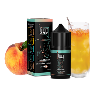 Рідина Chaser Black Peach Lemonade Limited Balance (Персиковий лимонад, 50 мг, 30 мл)