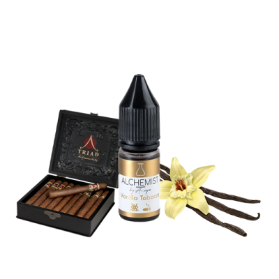 Рідина Alchemist Salt Vanilla Tobacco (Тютюн Ваніль, 35 мг, 10 мл)
