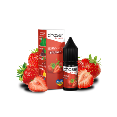 Жидкость Chaser Strawberry Balance (Клубника, 60 мг, 10 мл)