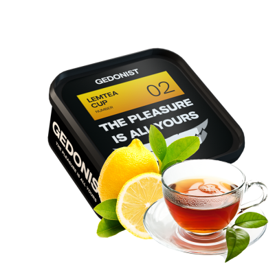 Тютюн Gedonist №02 LemTea cup (Лимон Чай, 200 г)
