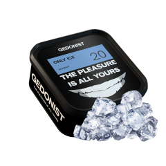Тютюн Gedonist №20 Only ice (Лід, 200 г) Тютюн Gedonist №20 Only ice (Лід, 200 г)