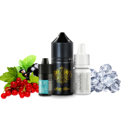 Набор для самозамеса Wick&Wire salt Arctic Black V2 (Арктик блек, 25 мг, 30 мл)