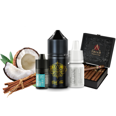Набір для самозамішування Wick&Wire salt Coco Tob V2 (Коко тоб, 25 мг, 30 мл)