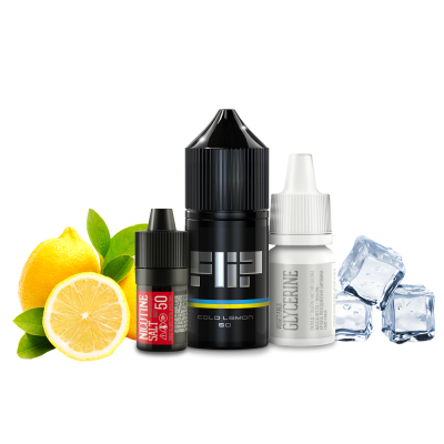 Набор для самозамеса Flip salt Cold Lemon (Ледяной Лимон, 50 мг, 30 мл)