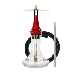 Кальян Totem Hookah Monolit Micra Sangria Red (Червоний, повний комплект) Кальян Totem Hookah Monolit Micra Sangria Red (Червоний, повний комплект)