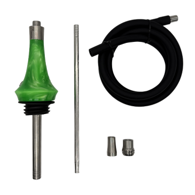 Кальян Totem Hookah Monolit Micra Space Black (чорний, повний комплект)