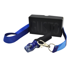 Персональний мундштук із кераміки Gusto Blue (Синій) Персональний мундштук із кераміки Gusto Blue (Синій)