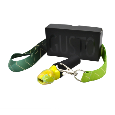 Персональний мундштук із кераміки Gusto Yellow (Жовтий) Персональний мундштук із кераміки Gusto Yellow (Жовтий)