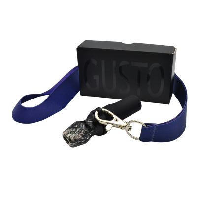 Персональний мундштук із кераміки Gusto Black White (Білий з чорним) Персональний мундштук із кераміки Gusto Black White (Білий з чорним)