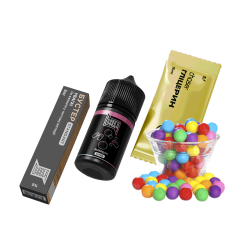 Набір для самозамішування Chaser Black Bubblegum Ultra (Баблгам, 50 мг, 30 мл) Набір для самозамішування Chaser Black Bubblegum Ultra (Баблгам, 50 мг, 30 мл)