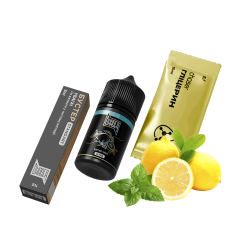 Набір для самозамішування Chaser Black Lemon Mint Ultra (Лимон М'ята, 50 мг, 30 мл) Набір для самозамішування Chaser Black Lemon Mint Ultra (Лимон М'ята, 50 мг, 30 мл)