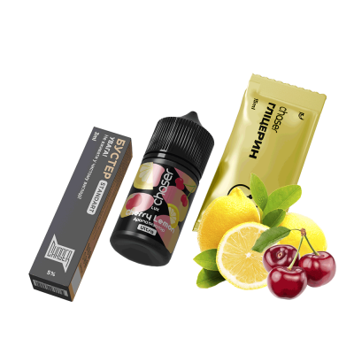 Набір для самозамішування Chaser Lux Cherry Lemon Ultra (Вишня Лимон, 50 мг, 30 мл)