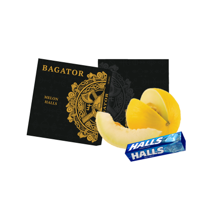 Табак Bagator Melon Halls (Дыня Холлс, 50 г)