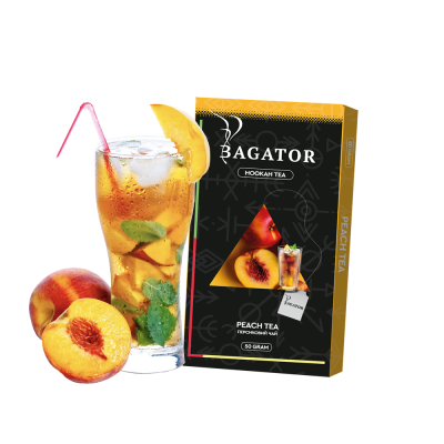 Кальянна чайна суміш Bagator Hookah Tea Peach Tea (Персиковий чай, 50 г)