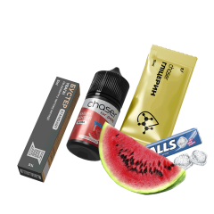 Набір для самозамішування Chaser Watermelon Menthol Ultra (Кавун Ментол, 50 мг, 30 мл)