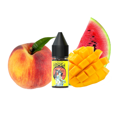 Жидкость Eight by Katana Peach Mango Watermelon (Персик Манго Арбуз, 50 мг, 10 мл)