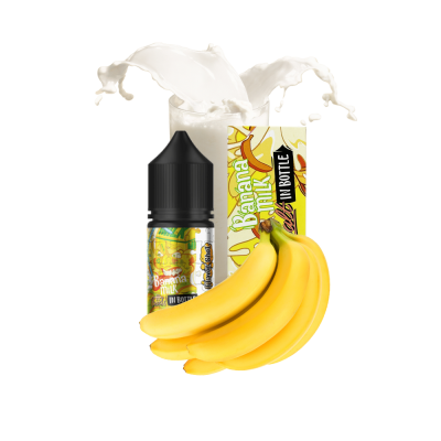 Рідина In Bottle Salt Banana Milk (Банан Молоко, 50 мг, 30 мл)