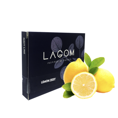 Тютюн Lagom Navy Lemon Zest (Лимон, 40 г)