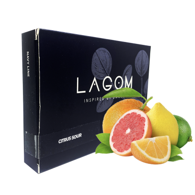 Тютюн Lagom Navy Citrus Sour (Кислі Цитруси, 200 г)