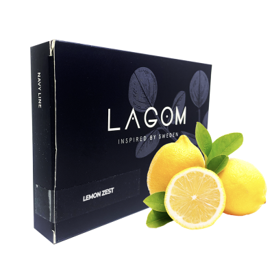 Тютюн Lagom Navy Lemon Zest (Лимон, 200 г)