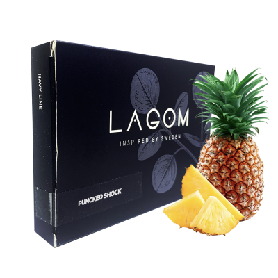 Табак Lagom Navy Puncked Shock (Ананас, 200 г)