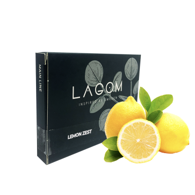 Тютюн Lagom Main Lemon Zest (Лимон, 40 г)