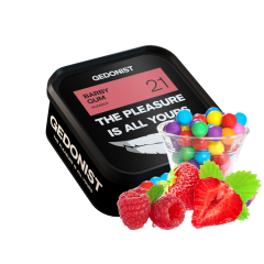 Тютюн Gedonist №21 Barby Gum (Полунично-малинова жуйка, 200 г) Тютюн Gedonist №21 Barby Gum (Полунично-малинова жуйка, 200 г)